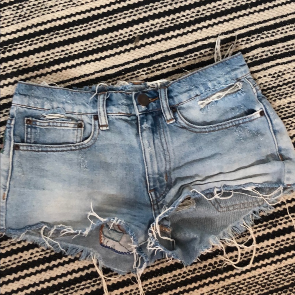 BDG denim shorts
